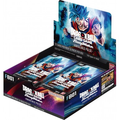 Dragon Ball Super Card Game: Fusion World - Awakened Pulse FB-01 - Display da 24 Buste (ENG)