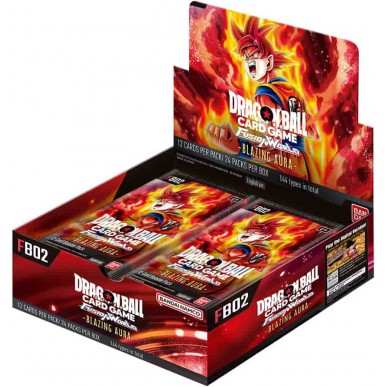 Dragon Ball Super Card Game: Fusion World - Blazing Aura FB-02 - Display da 24 Buste (ENG)