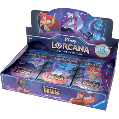 Lorcana - Il Ritorno di Ursula - Booster Pack Display da 24 Buste (ITA)